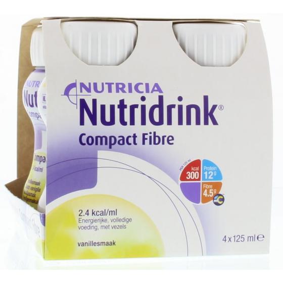 Compact fibre vanilla 125ml