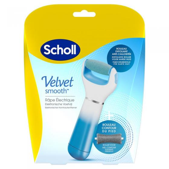 Velvet smooth start electronische voetvijl blauw