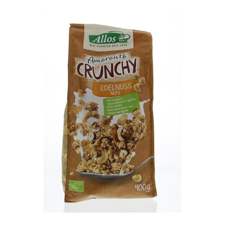 Crunchy amarant triple nuts bio