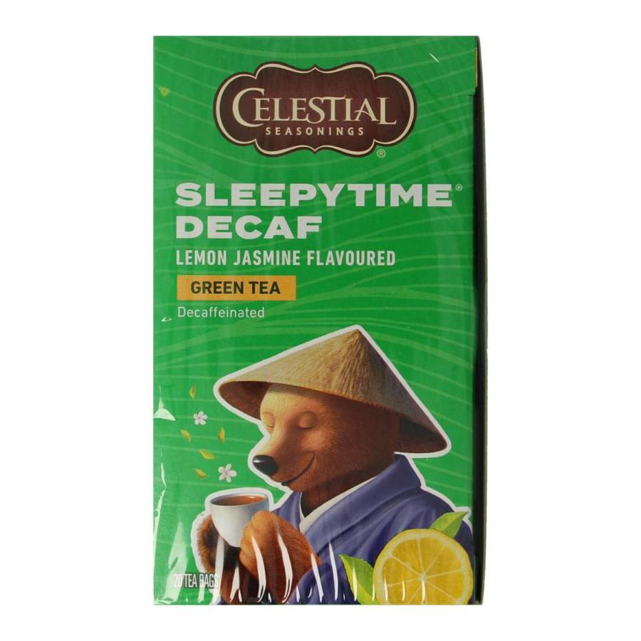 Sleepytime decaf green tea lemon jasmine