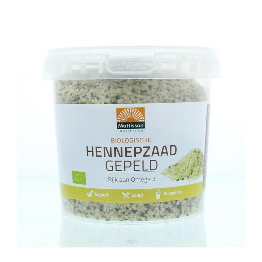 Absolute hemp seeds hulled hennepzaad gepeld bio