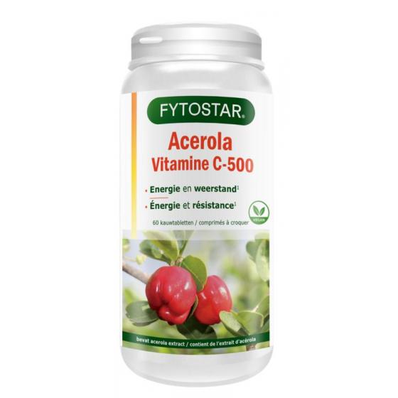 Acerola vitamine C 500 kauwtablet