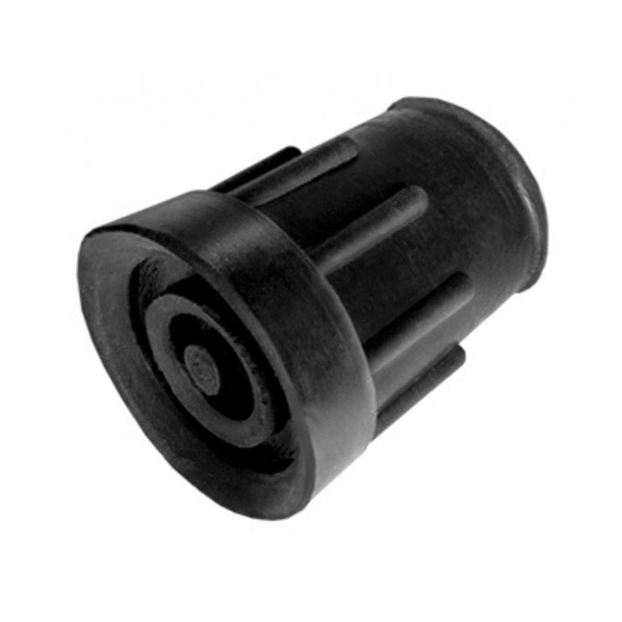 Kruk- en stokdoppen 19mm zwart