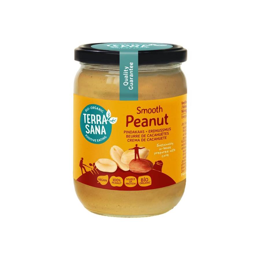Pindakaas fijn zonder zout bio