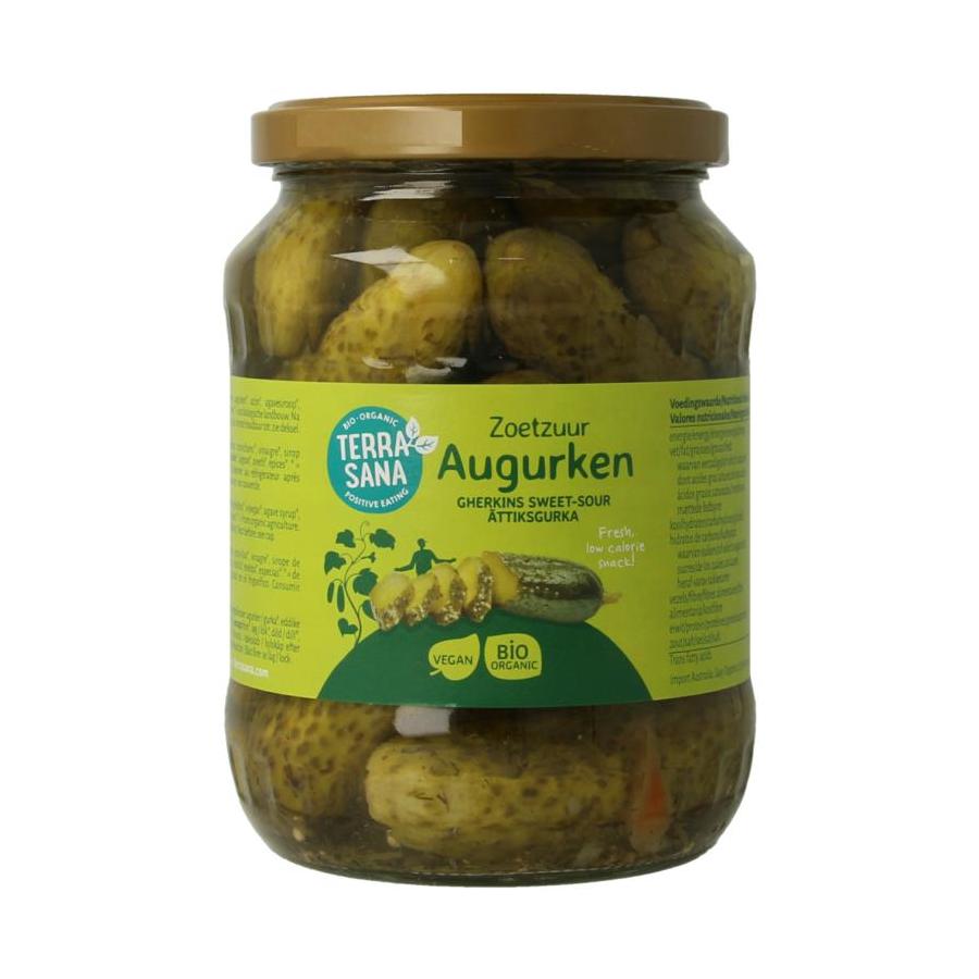 Augurken fris zoet/zuur bio