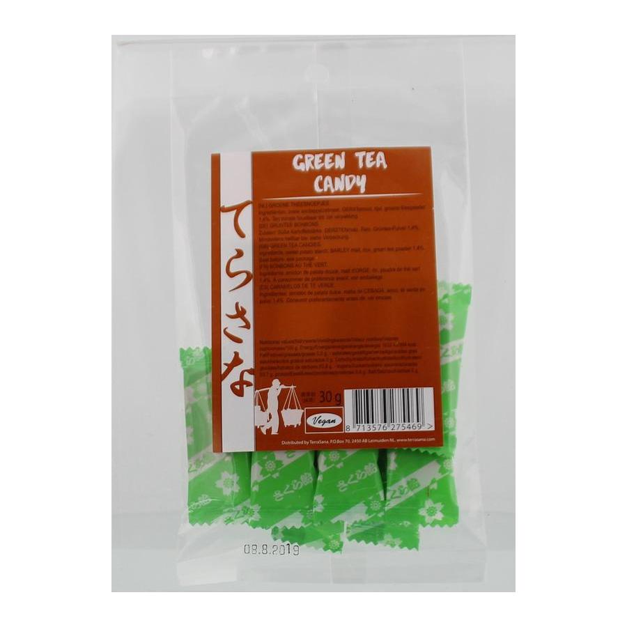 Groene thee snoepjes