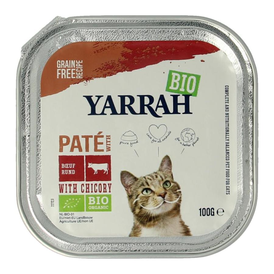 Kattenvoer pate met rund bio