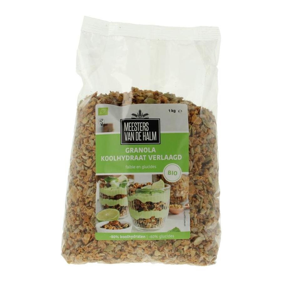 Granola koolhydraat verlaagd bio