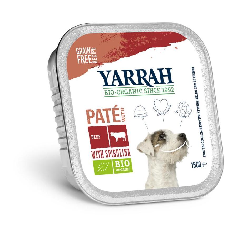 Hondenvoer pate met rund en kip bio