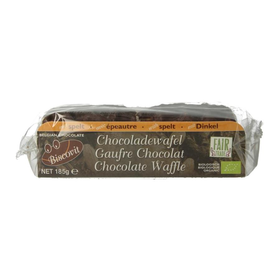 Chocolade wafel bio