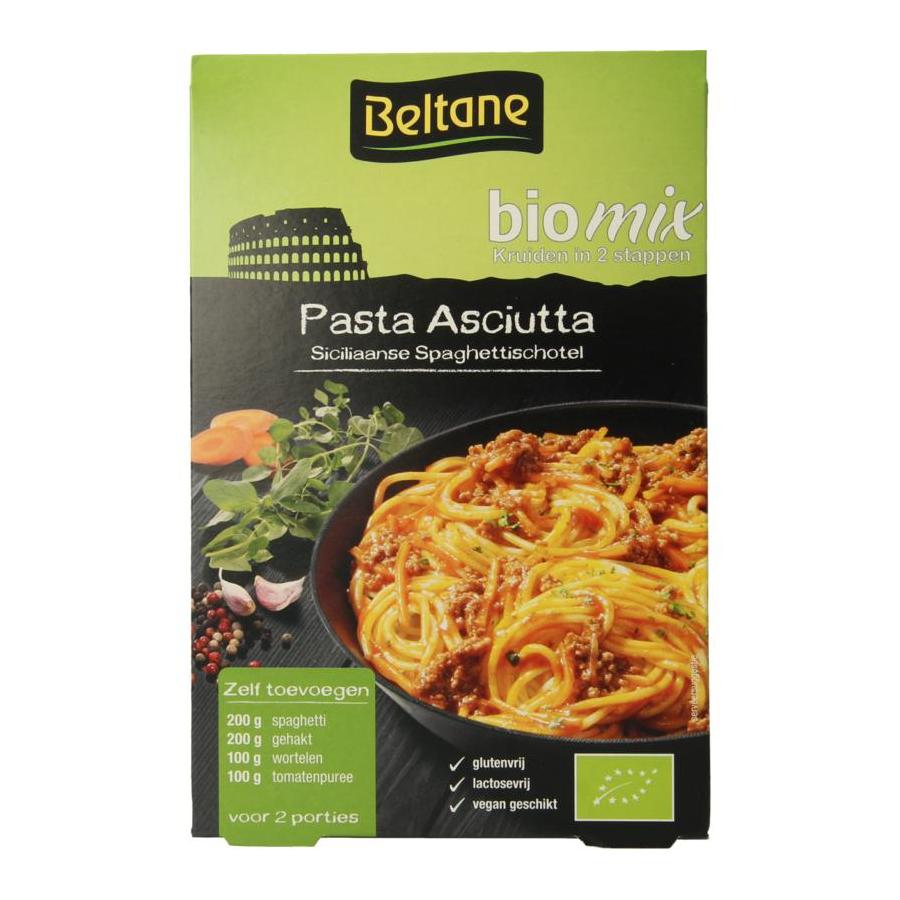 Asciutta Siciliaanse spaghetti schotel mix bio
