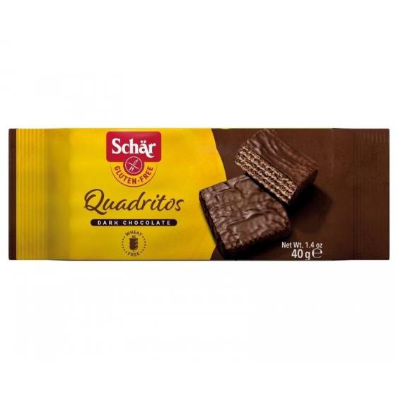 Quadritos cacao wafel