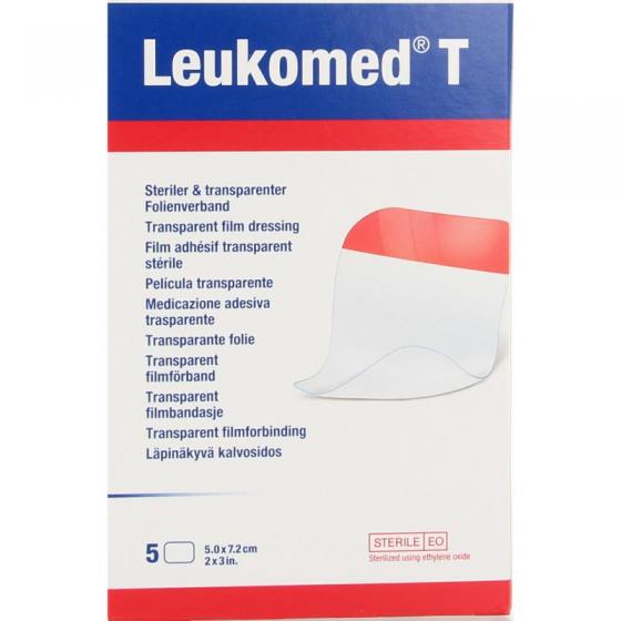 Transparant wondverband T 7.2 x 5cm steriel