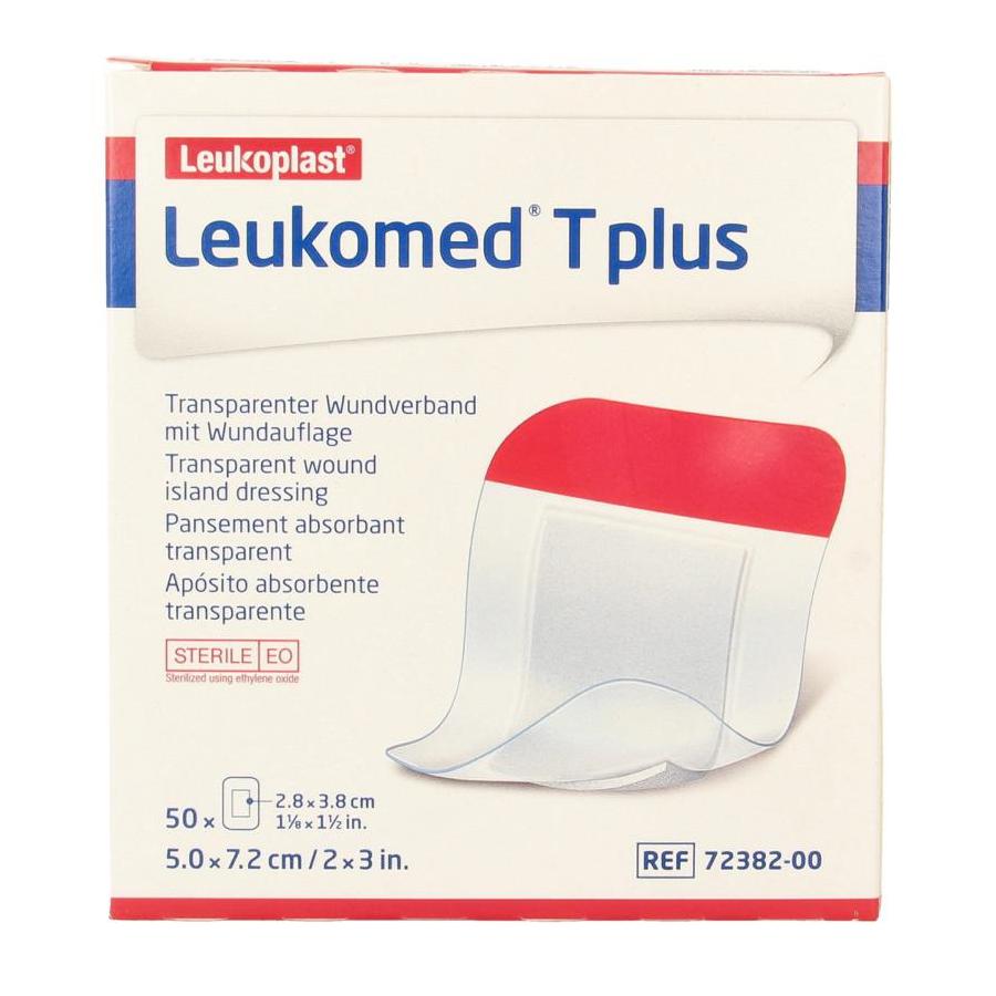 Transparant wondverband T plus 7.2 x 5cm