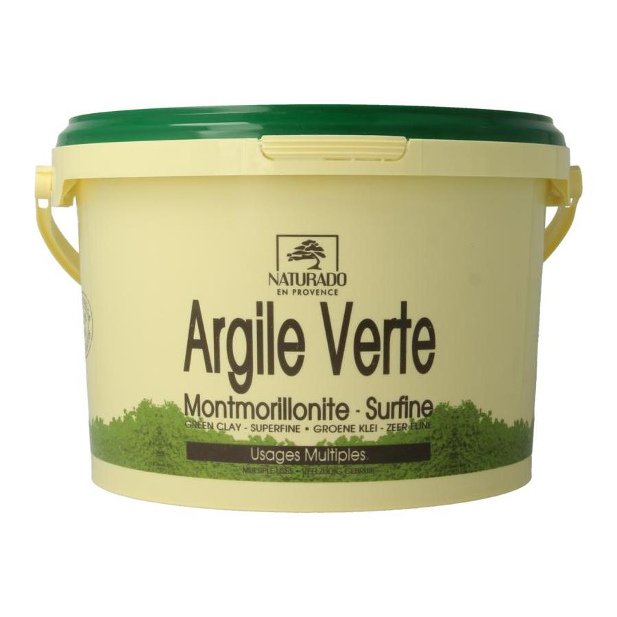 Groene klei montmorillon emmer