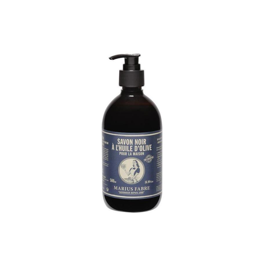 Savon noir zwarte zeep met pomp