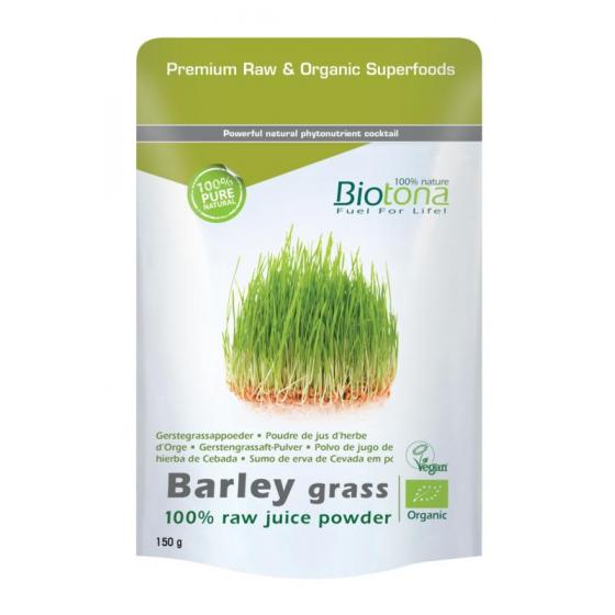 Barley grass raw juice powder bio