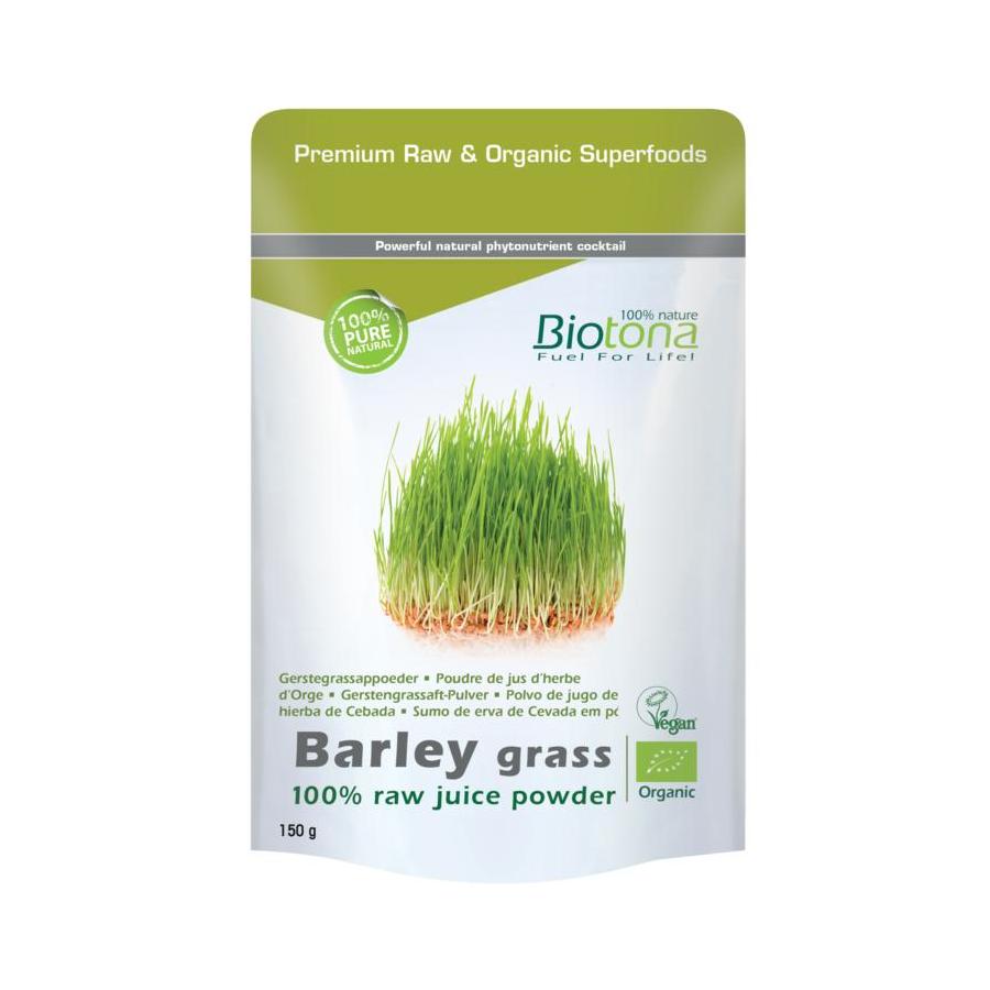 Barley grass raw juice powder bio