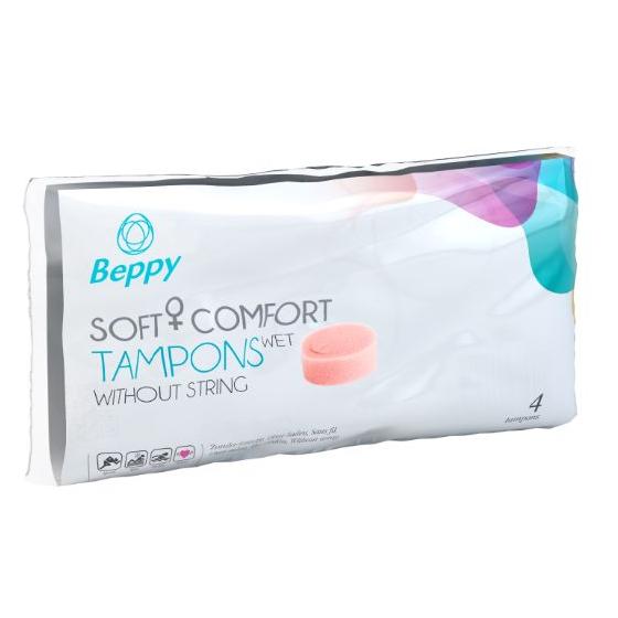 Soft+ comfort tampons wet