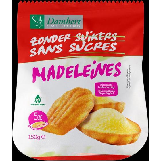 Madeleines zonder suiker