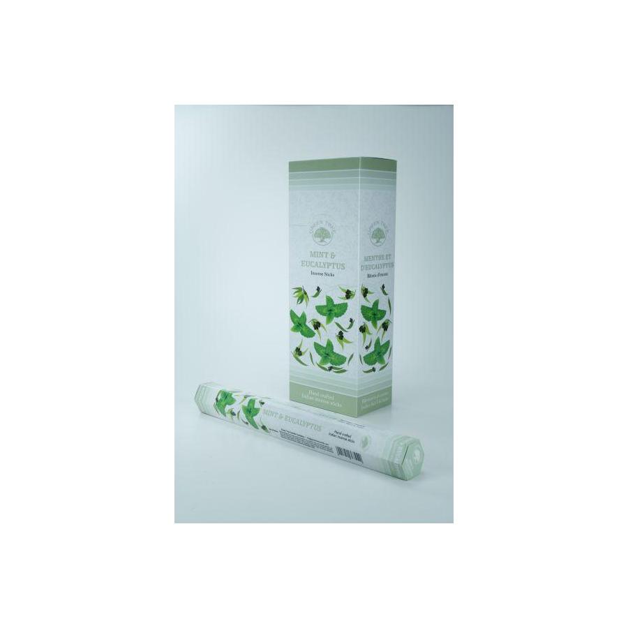Wierook mint en eucalyptus