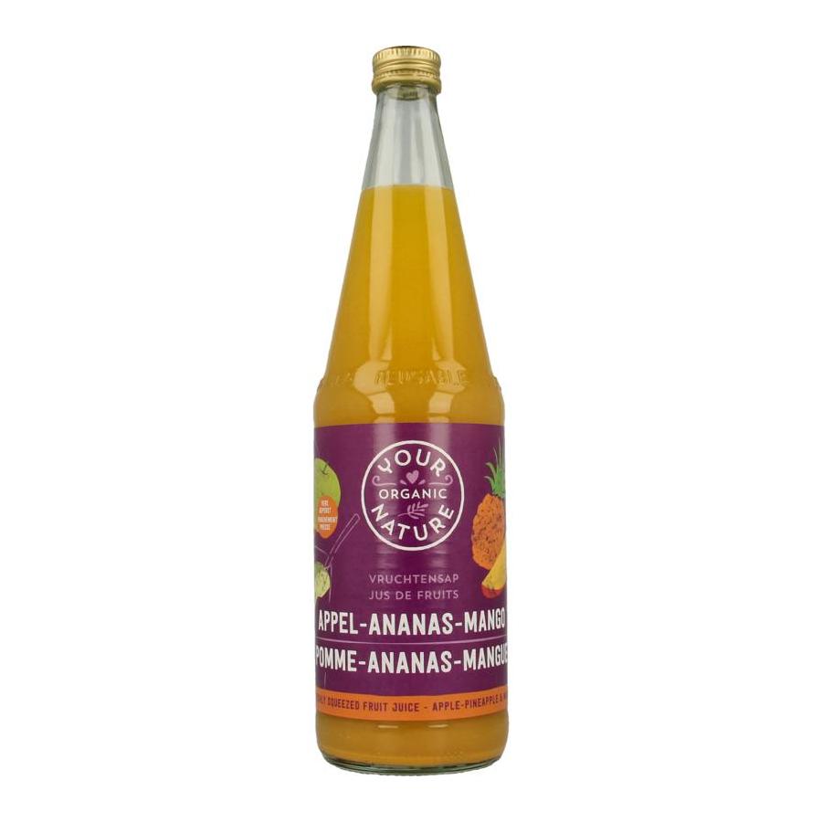 Vruchtensap appel ananas mango bio