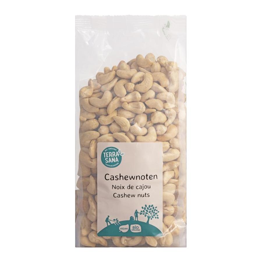 Cashewnoten ongeroosterd zonder zout bio