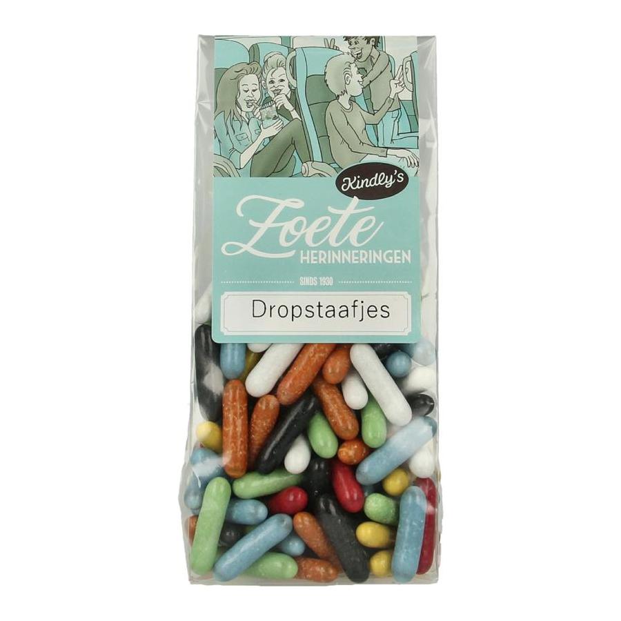 Dropstaafjes zoete herinneringen