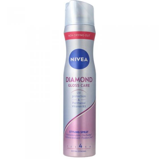 Styling spray diamond gloss care