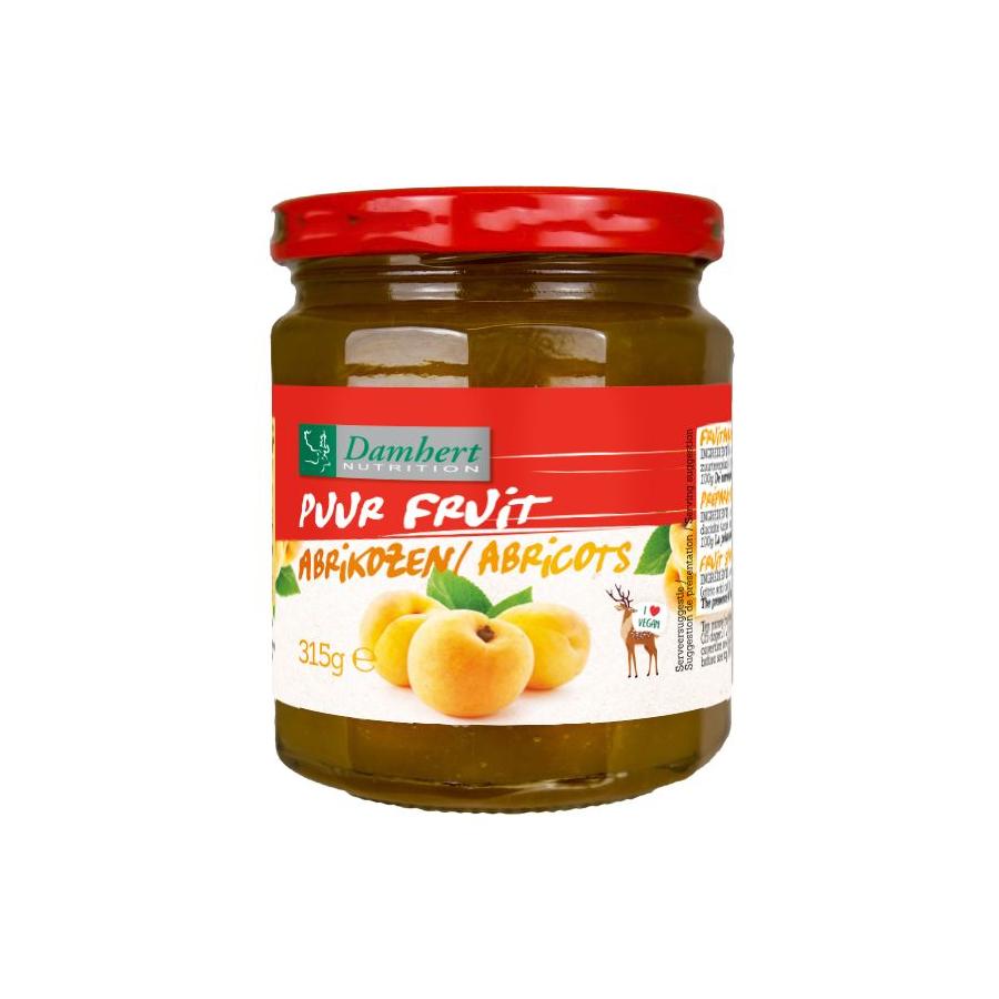 Puur fruit confituur abrikozen