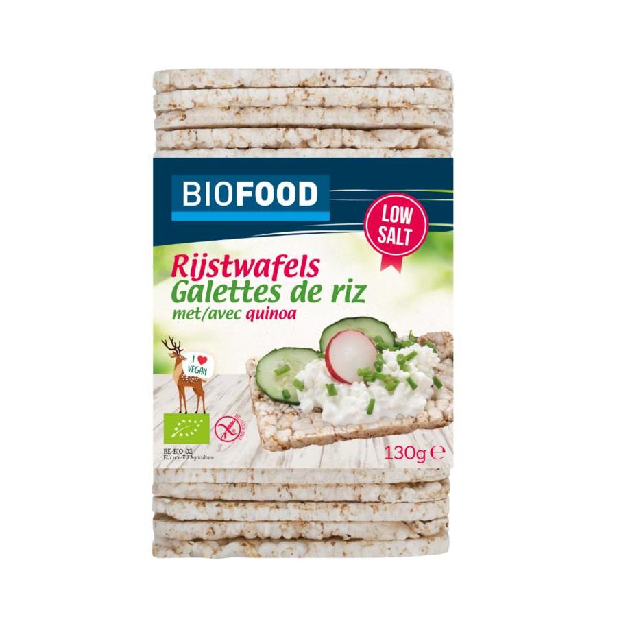 Rijstwafels met quinoa bio