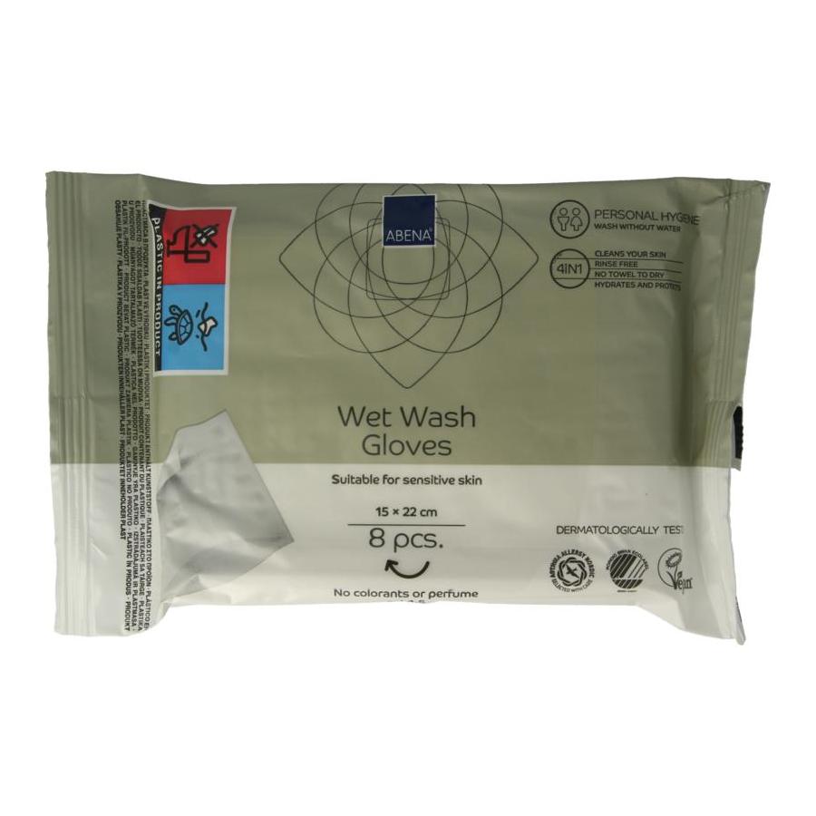 Wet wash washandjes verzorgend