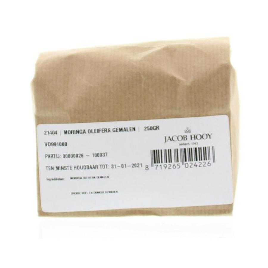 Moringa oleifera gemalen