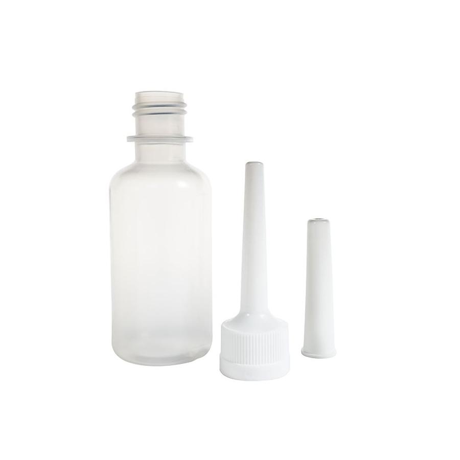 Clysmaflacon bp 60ml LDPE natuurlijk schroefmodel