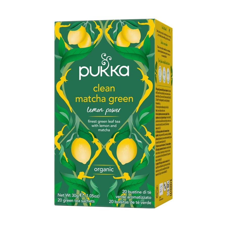 Clean matcha green bio