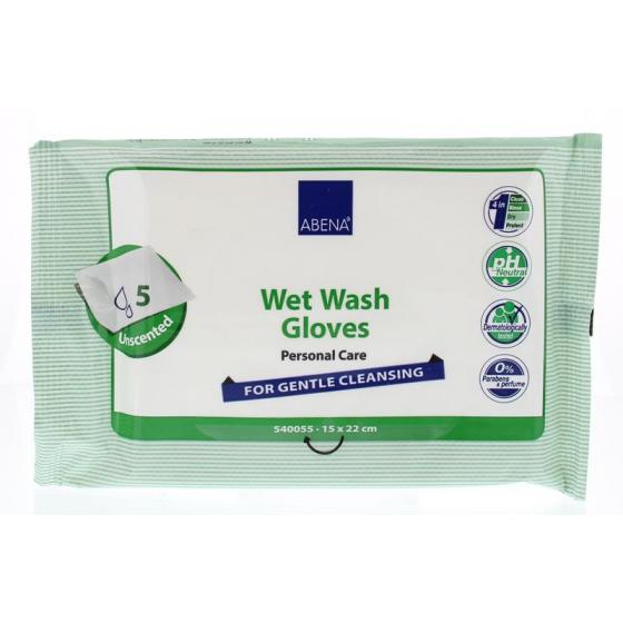 Wet wash washandjes verzorgend