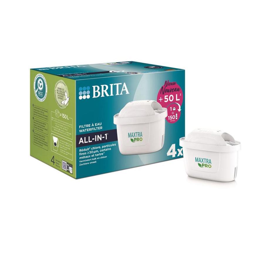 Waterfilterpatroon maxtra pro all-in-1 4-pack