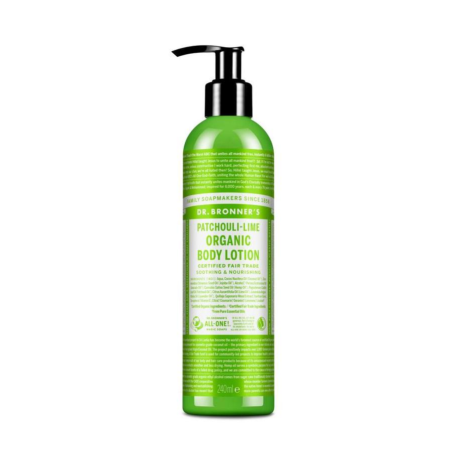 Bodylotion patchouli lime