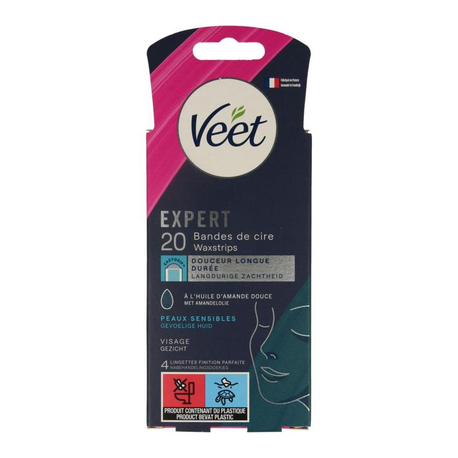 Expert koude waxstrips gezicht
