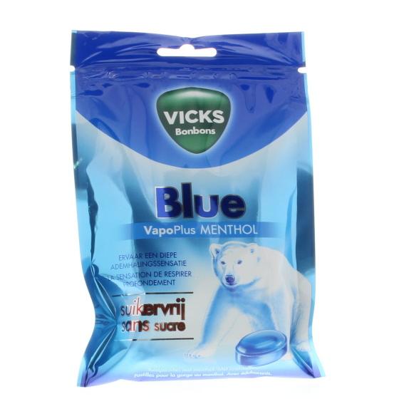 Blue menthol suikervrij bag