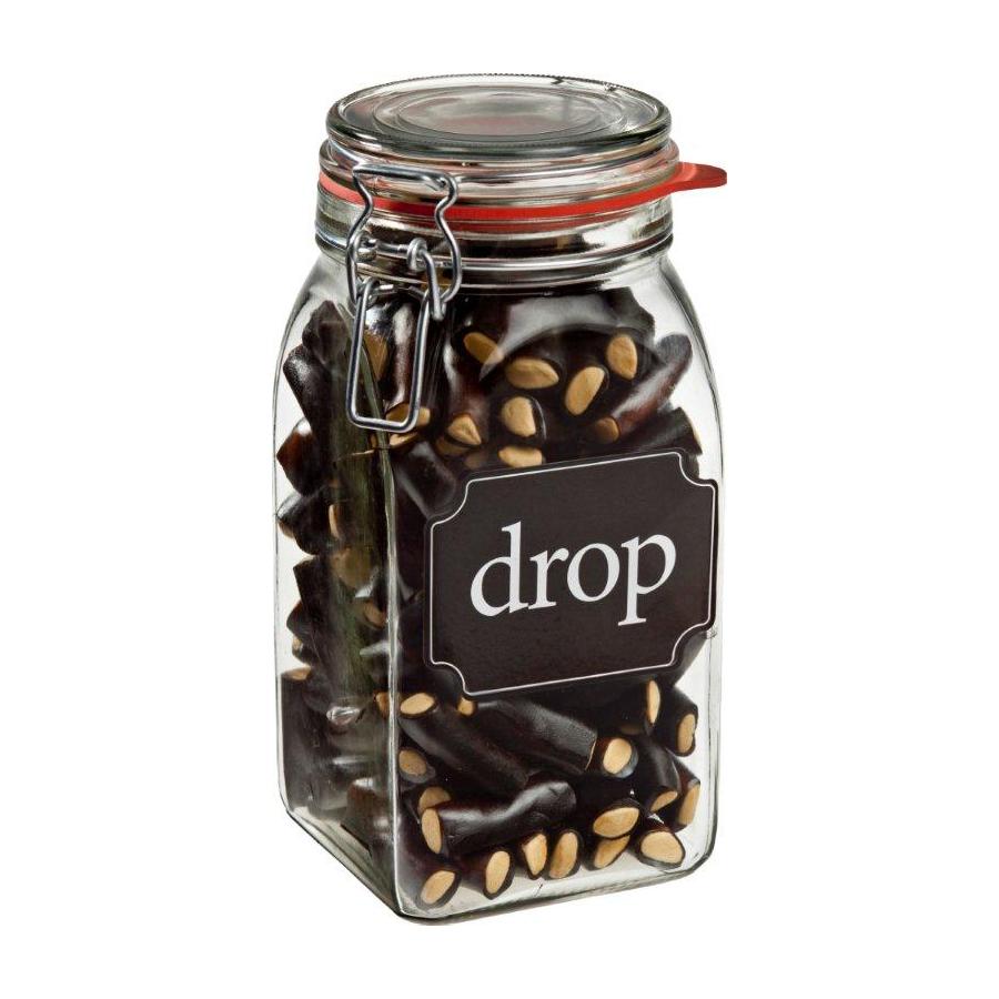 Weckpot snoep drop
