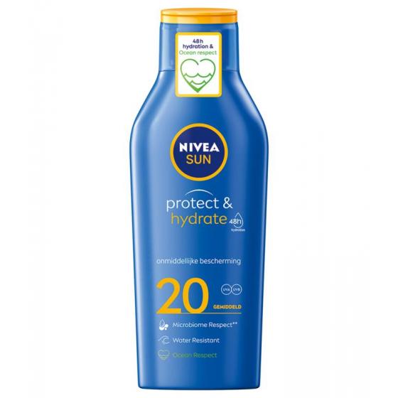 Sun protect & hydrate zonnemelk SPF20