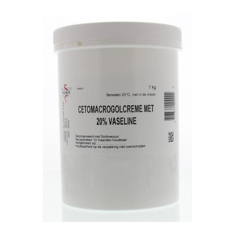 Cetomacrogol creme 20% vaseline
