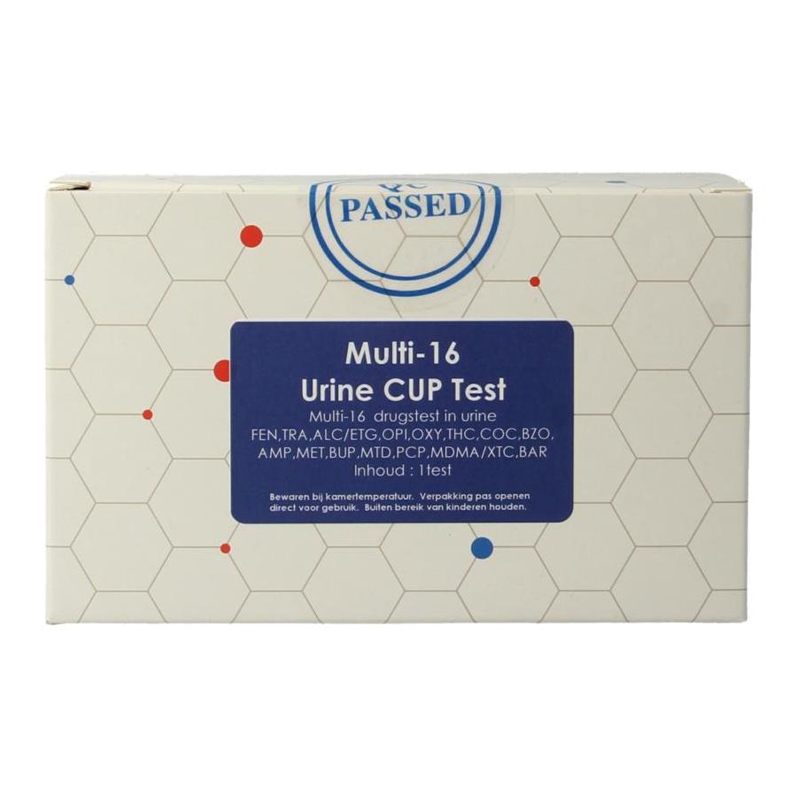 Multi 16 drugstest cup urine