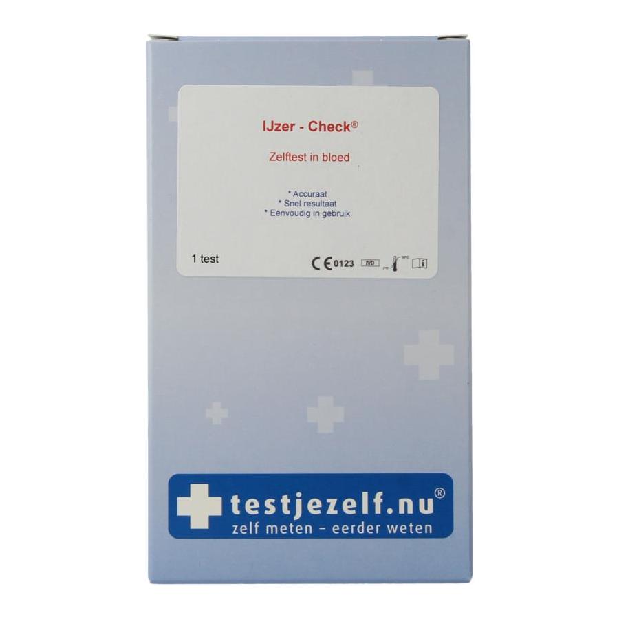 IJzer check zelftest