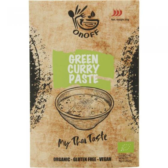 Thaise groene currypasta bio