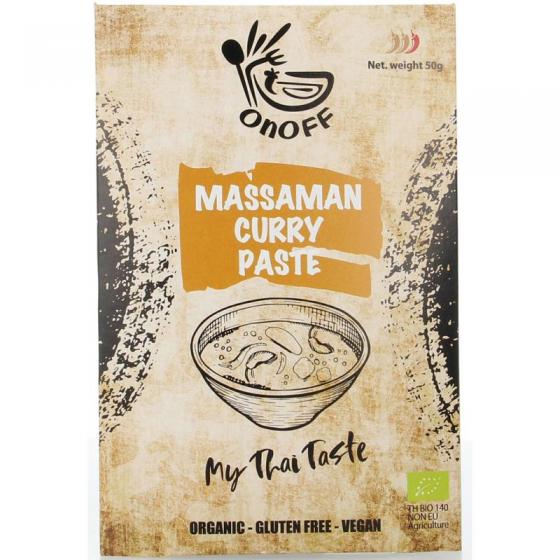 Thaise massaman currypasta bio