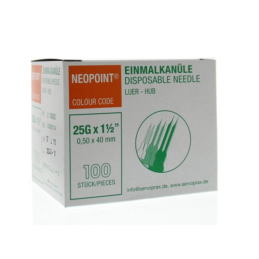 Injectienaald steriel 0.5 x 40