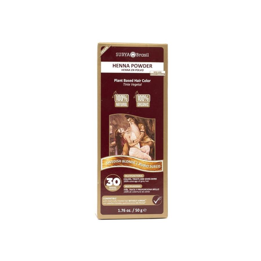 Henna haarverf poeder Swedish blonde