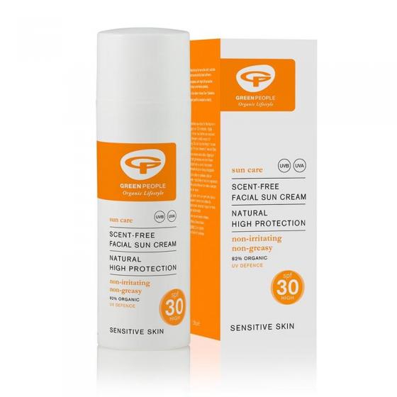 Zonnebrand gezicht SPF30